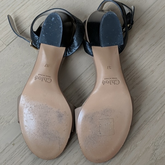 Chole block heel sandals Size 37 - Picture 2 of 5